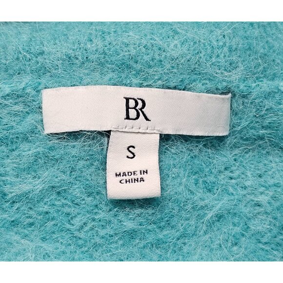 Banana Republic Wo's Aquamarine Alpaca Blend Cowl Neck Sweater Dress Sz S 2874 - Picture 7 of 11